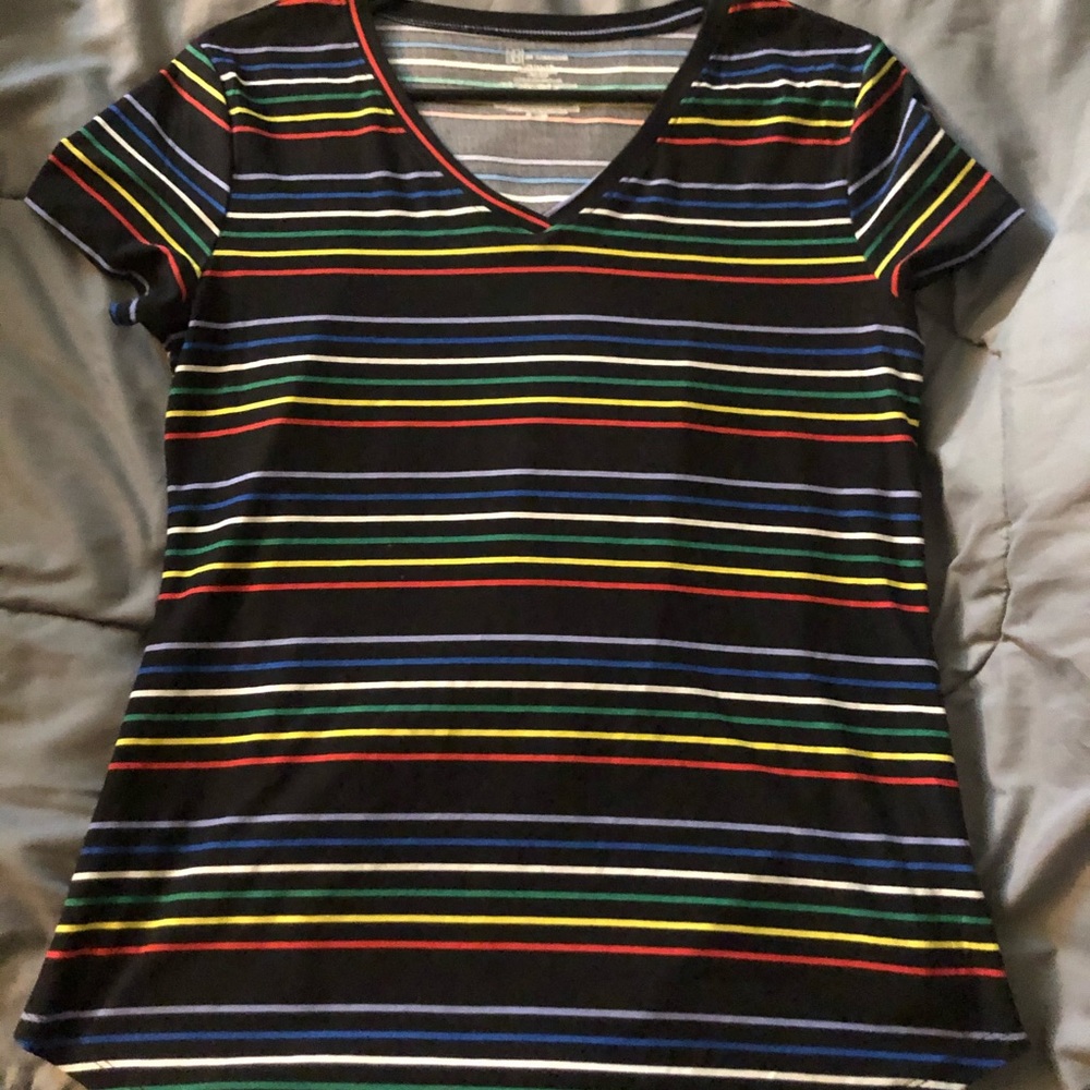 NoBo Black and Rainbow shirt